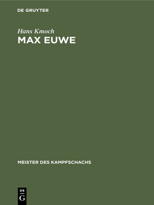 cover image of Max Euwe